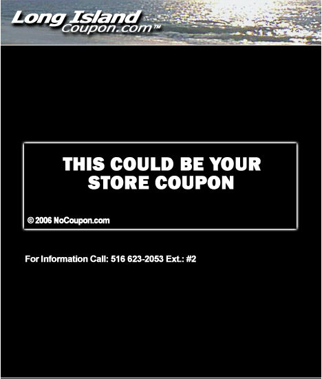 Long Island Coupon Promo